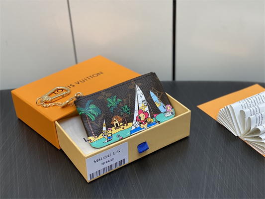 L.V Key Pouch Vivienne Holidays Monogram Canvas M82615