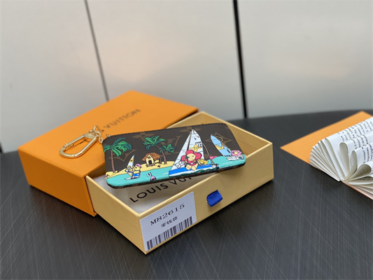 L.V Key Pouch Vivienne Holidays Monogram Canvas M82615