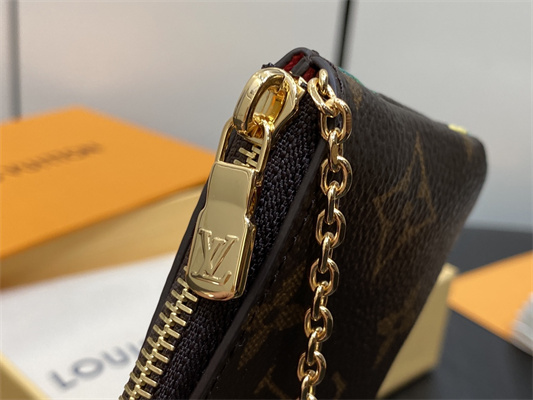 L.V Key Pouch Vivienne Holidays Monogram Canvas M82615