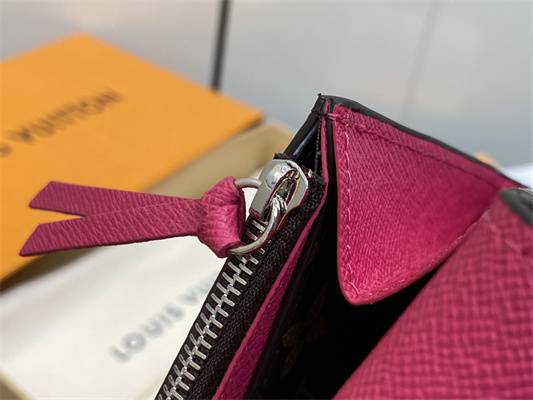 L.V Emilie Wallet Monogram Canvas Fuchsia M82919