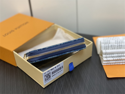 L.V Remix Zippy Coin Purse Monogram Denim M82957