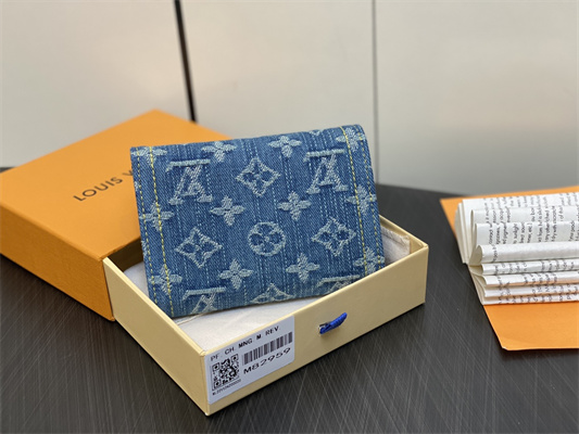 L.V Remix Victorine Wallet Monogram Denim M82959