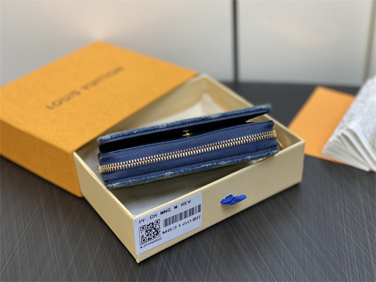 L.V Remix Lou Wallet Monogram Denim M83160