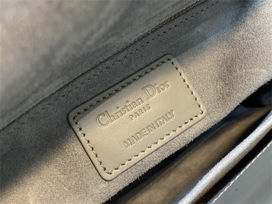 cd small lady di.or my abcd*or bag cannage calfskin with Di*m*nd motif grey