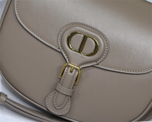 CD Medium Di.or Bobby Bag Box Calfskin Warm Taupe
