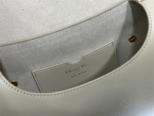 CD Medium Di.or Bobby Bag Box Calfskin Sand-Colored