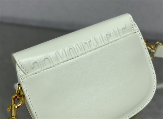 CD Small Di.or Bobby Bag Box Calfskin Latte