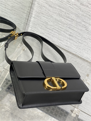 CD 30 Montaigne Bag Box Calfskin Black