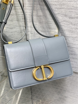 CD 30 Montaigne Bag Box Calfskin Blue