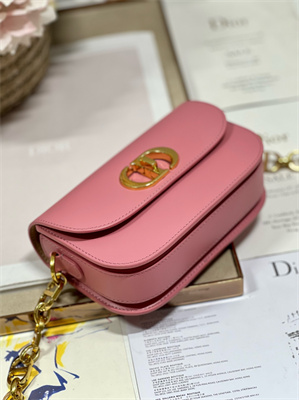 CD Small 30 Montaigne Avenue Bag Box Calfskin Melocoton Pink
