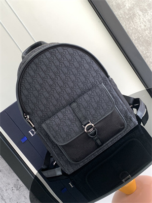 Di.or 8 Backpack Black Oblique Jacquard