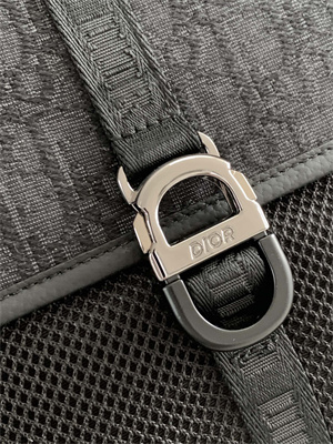 Di.or 8 Backpack Black Oblique Jacquard