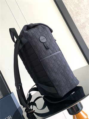 Di.or Explore Backpack Black Oblique Jacquard