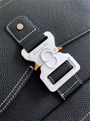 Di.or Gallop Backpack Grained Calfskin Black