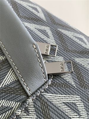 di.or rider backpack grey cd Di*m*nd canvas and smooth calfskin