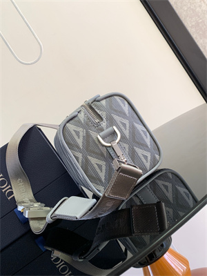 di.or lingot 22 shoulder bag grey cd Di*m*nd canvas