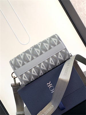 di.or lingot 22 shoulder bag grey cd Di*m*nd canvas
