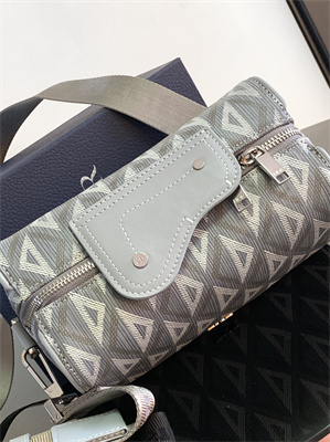 di.or lingot 22 shoulder bag grey cd Di*m*nd canvas