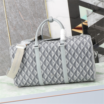 di.or lingot 50 travel bag grey cd Di*m*nd canvas