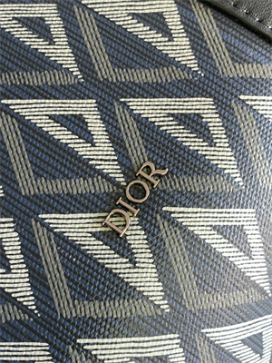 di.or lingot 50 travel bag navy blue cd Di*m*nd canvas