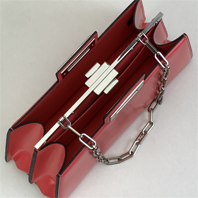 Fen.di Peekaboo Cut Medium Leather Bag Pink Color