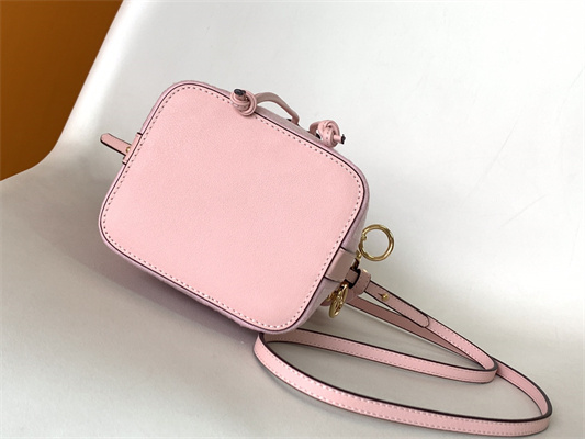 Fen.di MON TRESOR Pink Canvas FF Mini Bag