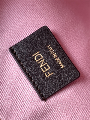 Fen.di MON TRESOR Pink Canvas FF Mini Bag