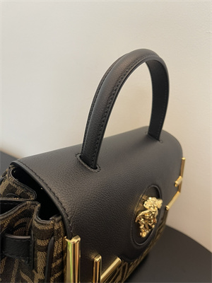 Fen.di Fendace LA Medusa Meidum Handbag