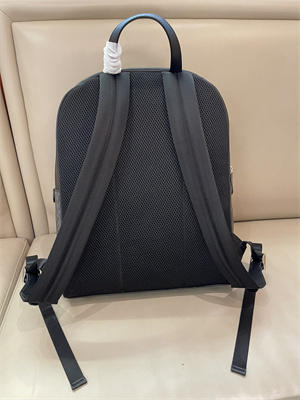 Fen.di Chiodo Diagonal Grey FF Canvas Backpack