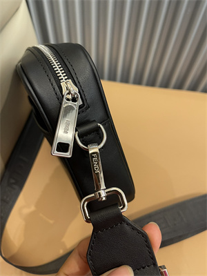 Fen.di CAMERA Case Grey FF Canvas and Leather