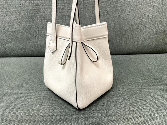 Fen.di ORIGAMI Mini White Leather Bag That Can be Transformed