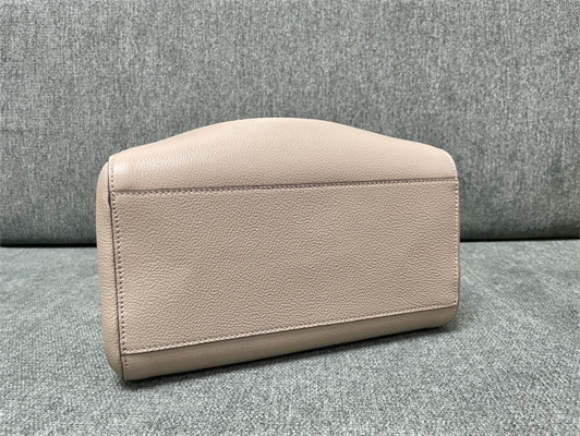 Fen.di ORIGAMI Medium Tourterelle Grey Leather Bag That Can be Transformed