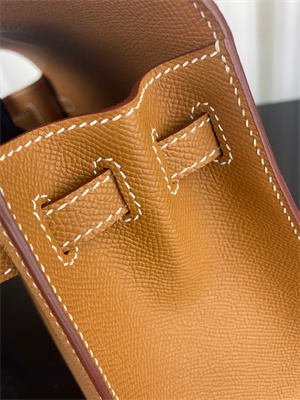 Kelly Sellier Bag Epsom Leather 25/28CM Gold/Silver Hardware In Gold Color HS