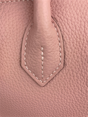 Bir.kin Bag TOGO Leather 25/30/35CM Gold/Silver Hardware In Rose Sakura Color HS