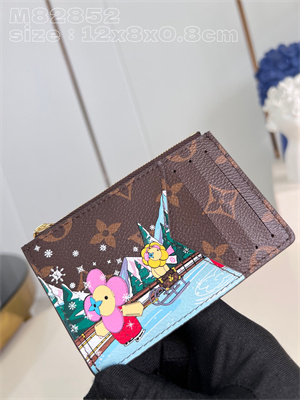 L.V Romy Card Holder Vivienne Holidays Monogram Canvas M82852