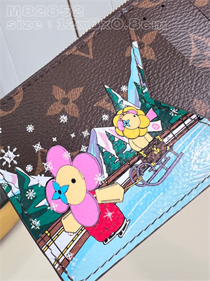 L.V Romy Card Holder Vivienne Holidays Monogram Canvas M82852