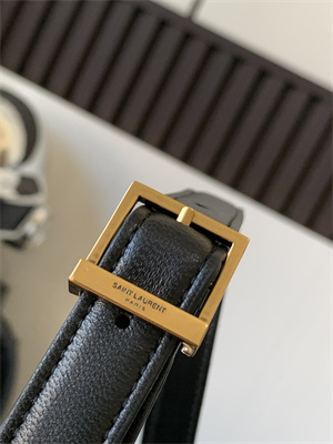 Y.S.L LE 57 Hobo Bag In Quilted Lambskin Black Color