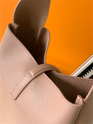 y.s.l le 5 a 7 S*pple small hobo bag in dk beige leather