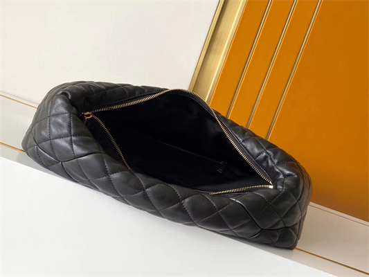 Y*L icare hobo in quilted nappa lambskin black