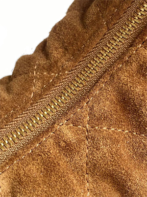 Y*L icarino in quilted suede cognac