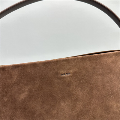 T*e R0w park n/s large tote bag dk brown suede