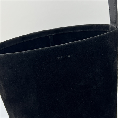 T*e R0w park n/s small tote bag black suede