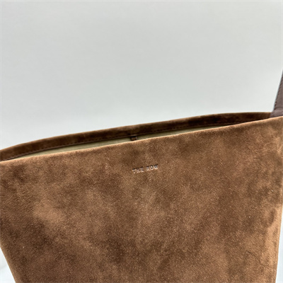 T*e R0w park n/s medium tote bag dk brown suede