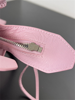 Women’s NEO Cagole XS Handbag In Arena Lambskin Rose Pink Color