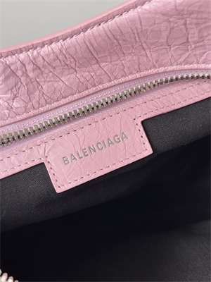 Women’s NEO Cagole XS Handbag In Arena Lambskin Rose Pink Color