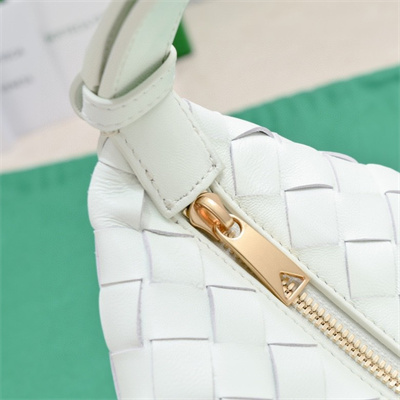 BV Mini Wallace Shoulder Bag In Soft Calfskin Leather Glacier Color