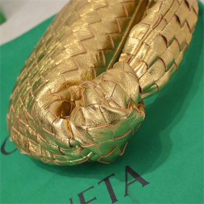 BV Mini Jodie In Lambskin Leather Gold Color