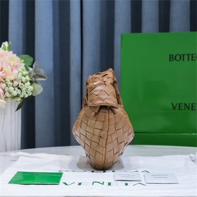 BV Mini Jodie In Lambskin Leather Caramel Color