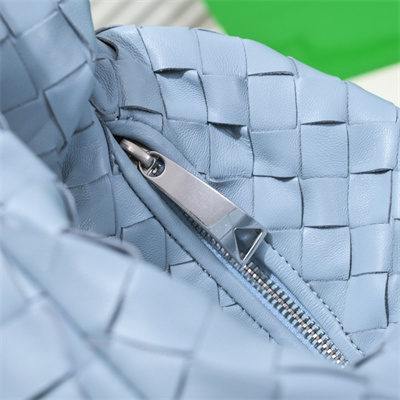 BV Mini Jodie In Lambskin Leather Dusty Blue Color