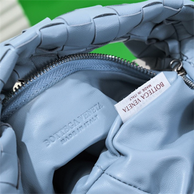 BV Mini Jodie In Lambskin Leather Dusty Blue Color